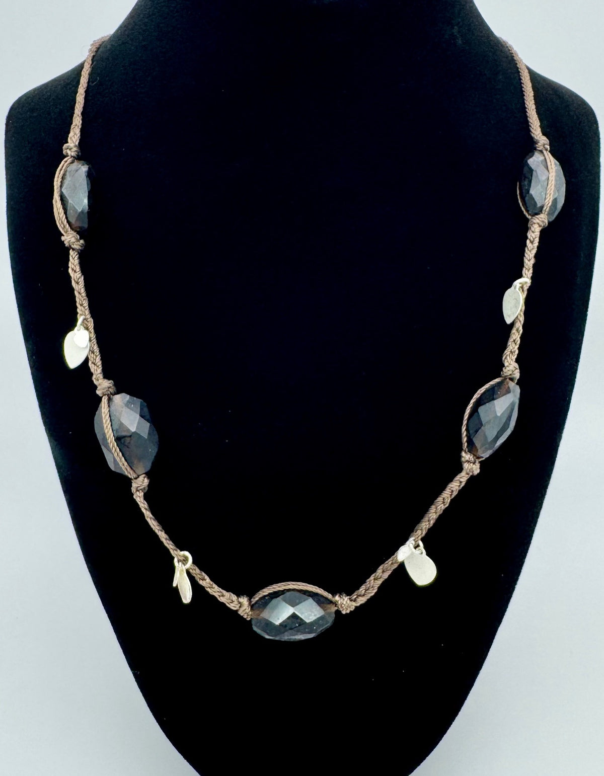 20" Dark acrylic necklace