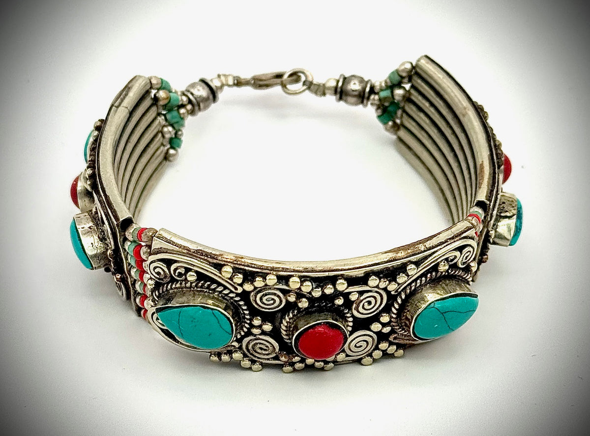 April star Davis sterling silver bracelet